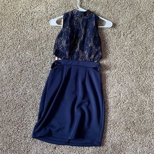 Navy blue Formal Dress